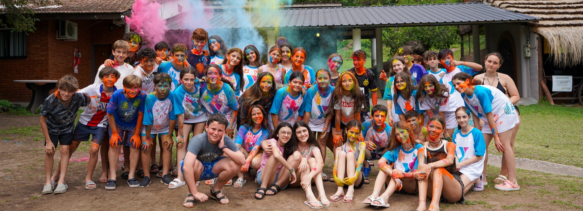 fiesta de colores